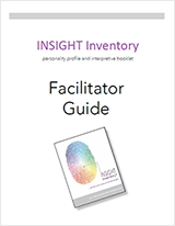 INSIGHT Inventory Self Facilitator Guide