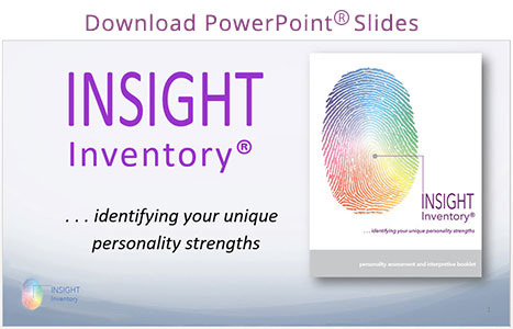 INSIGHT Inventory SELF PowerPoint Slides