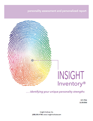 INSIGHT Inventory Personalized report